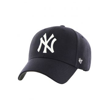 Sapca baseball pentru barbati -  New York Yankees MVP Cap B-MVP17WBV-NYB - Albastru marin - One size