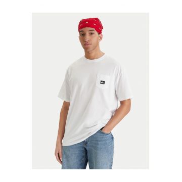 Tricou Barbati  Alb - Bumbacdqwfwq - Alb