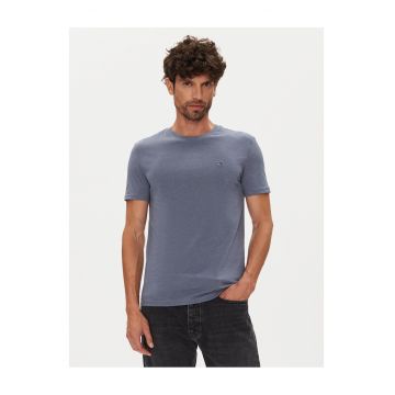 Tricou barbati  culoare albastru - bumbac