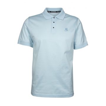 Tricou polo cu detaliu logo brodat