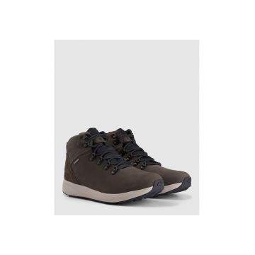 Bocanci trekking barbati  multicolor - fabricatie rezistenta - culoare Olive / Khaki