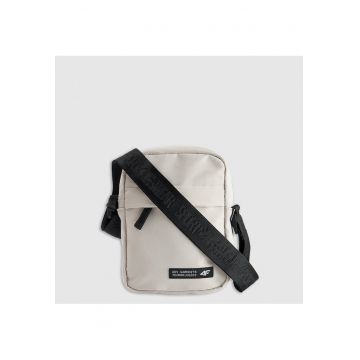 Borseta unisex  poliester - 13.5x17.5cm - bej
