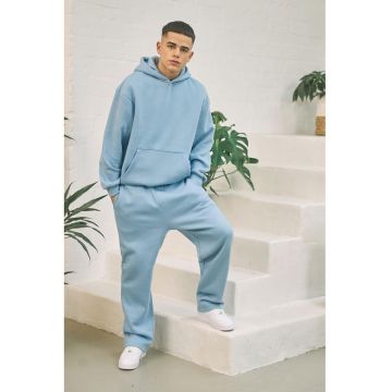 Pantaloni lejeri de trening cu buzunare - Albastru lavanda