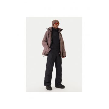 Pantaloni sport barbati -  snowboard - negru - poliester -