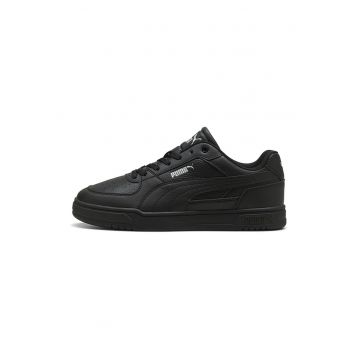 Pantofi sport Caven III din piele ecologica cu detalii perforate - Negru