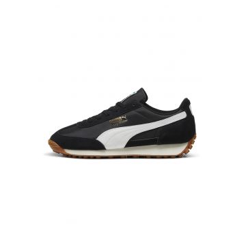 Pantofi sport cu garnituri de piele intoarsa Easy Rider Vintage - Albdwqfsq - Negru/Alb murdar