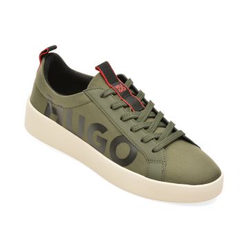 Pantofi sport HUGO verzi, 7984, din material textil