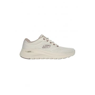 Pantosi sport din plasa Srch Fit 2.00 - Alb fildes