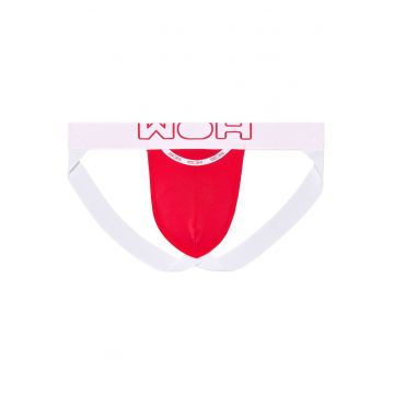 Suspensor cu logo in talie - Rosu