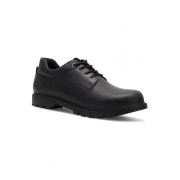 Tenisi barbati - 52029 -  Piele naturala - Negru