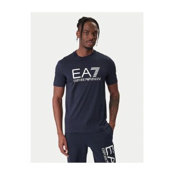 Tricou Barbati -  Bleumarin - Bumbacwqfwq - Bleumarin