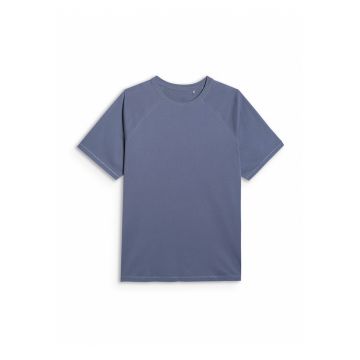 Tricou Barbati  Oversize Denim - Bumbac - Albastru denim