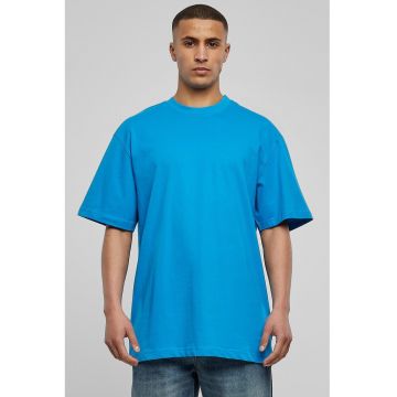 Tricou din bumbac cu decolteu la baza gatului