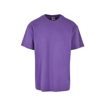 Tricou supradimensionat cu maneci cazute