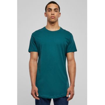 Tricou uni cu maneci scurte - Albastru petrol