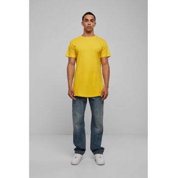 Tricou uni cu maneci scurte - Galben
