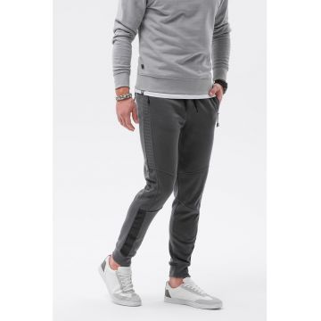 Pantaloni sport cu buzunare cu fermoar