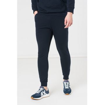 Pantaloni sport slim fit cu buzunar laterale