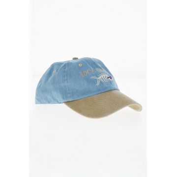 . Sapca brodata de denim . Sapca brodata de denim