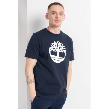 Tricou de bumbac organic cu logo Kennebec River Tree