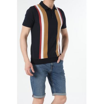 Tricou polo slim fit