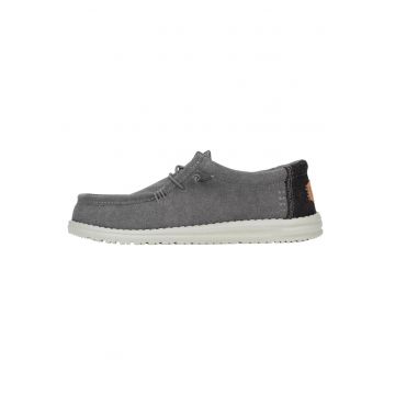 Męskie Lekkie Mokasyny Buty Półbuty Wsuwane Wally Workwear - Gri