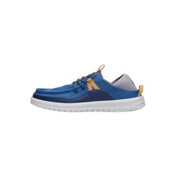 Męskie Lekkie Mokasyny Buty Wsuwane Bradley Blipper Nylon - Albastru