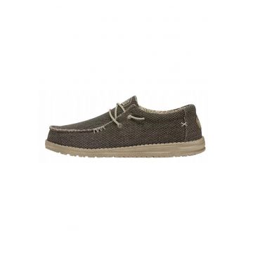 Męskie Lekkie Mokasyny Buty Wsuwane Wally Braided