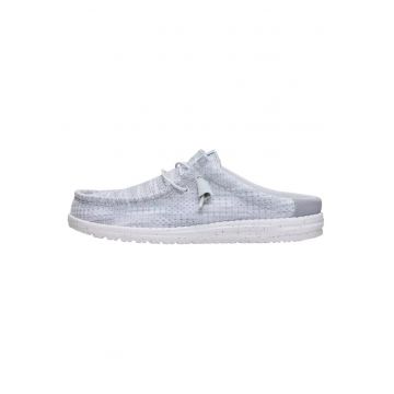Męskie Lekkie Mokasyny Buty Wsuwane Wally Slip Multi Mesh - Gri