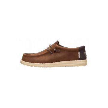Mocasini barbati - Wally Full Grain Leather - maro - piele naturala - Maro