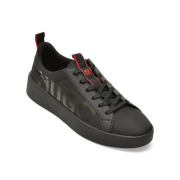Pantofi sport HUGO negri, 7984, din material textil