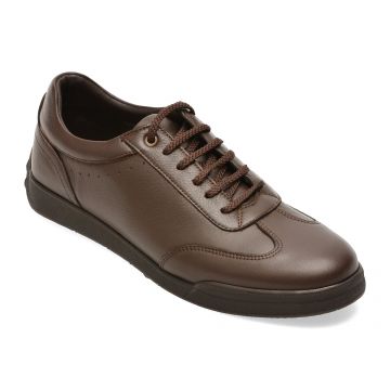 Pantofi sport OTTER maro, 5453, din piele naturala