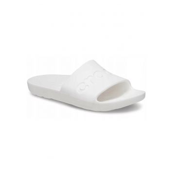 Papuci tip slide -  Slide 210088 - barbati - alb - marimea 48-49 - material Croslite