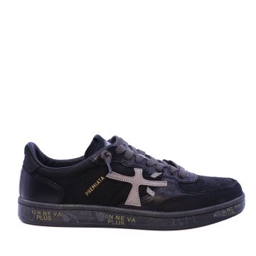 Sneakers bărbați Premiata BSKT Clay bleumarin din piele 1692BP8439N