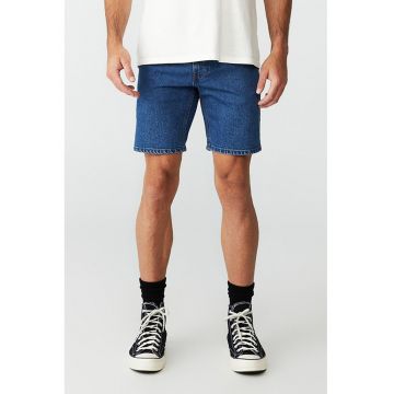 Pantaloni scurti de denim cu 5 buzunare