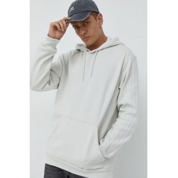 adidas Originals hanorac de bumbac barbati, culoarea gri, cu imprimeu HK2725-ORBGRY