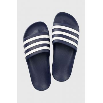 adidas papuci Adilette bărbați, culoarea bleumarin F35542
