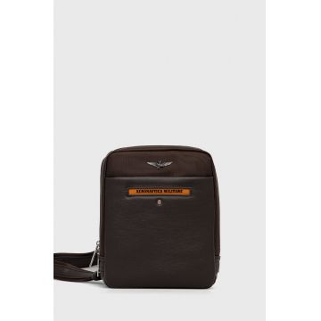 Aeronautica Militare borseta culoarea maro