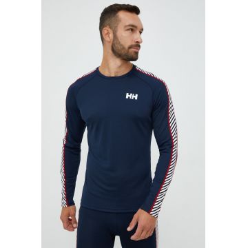 Helly Hansen longsleeve funcțional Lifa Active , culoarea albastru marin, neted