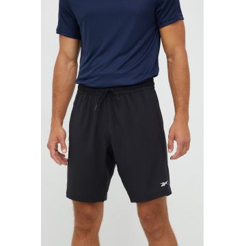 Reebok pantaloni scurți de antrenament Workout Ready barbati, culoarea negru