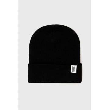 !SOLID Căciulă culoarea negru