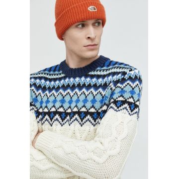 Superdry pulover din amestec de lana barbati, călduros