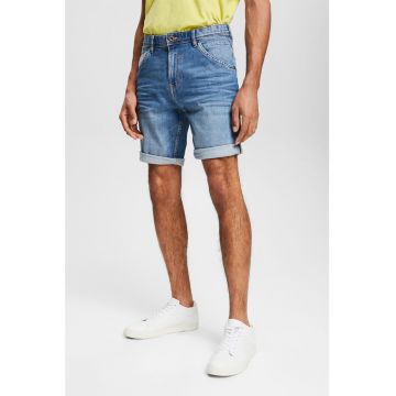 Pantaloni scurti de denim cu 5 buzunare