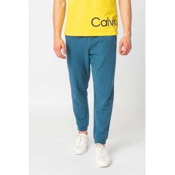 Pantaloni sport cu logo pentru fitness