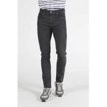 Blugi slim fit cu talie medie Blugi slim fit cu talie medie