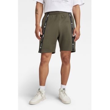 Pantaloni sport cu benzi logo Tape