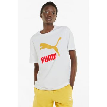 Tricou de bumbac cu logo Classic