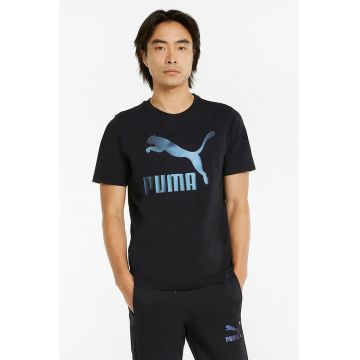 Tricou de bumbac cu logo