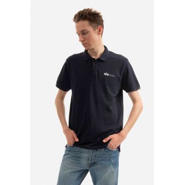 Tricou polo de bumbac cu logo