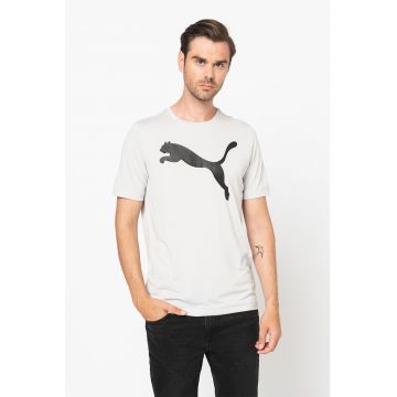 Tricou regular fit cu tehnologie dryCELL Active - Negru/Gri deschis